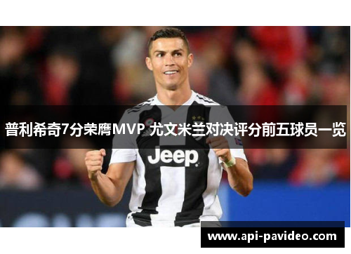 普利希奇7分荣膺MVP 尤文米兰对决评分前五球员一览