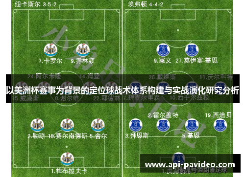 以美洲杯赛事为背景的定位球战术体系构建与实战演化研究分析